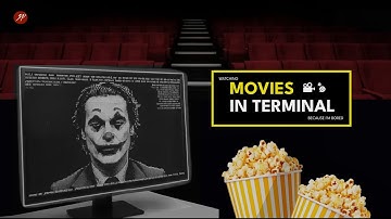 Watching Movies in Terminal because I