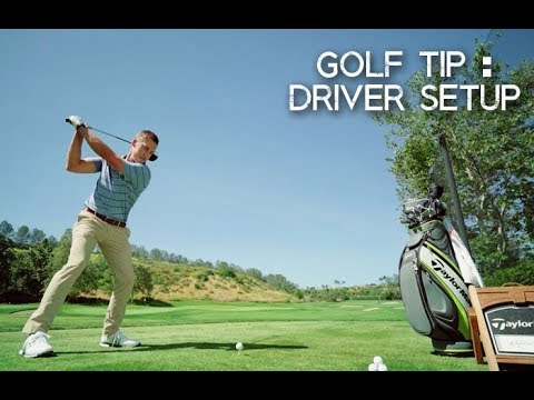 GOLF LESSON: HOW TO HIT THE DRIVER - YouTube