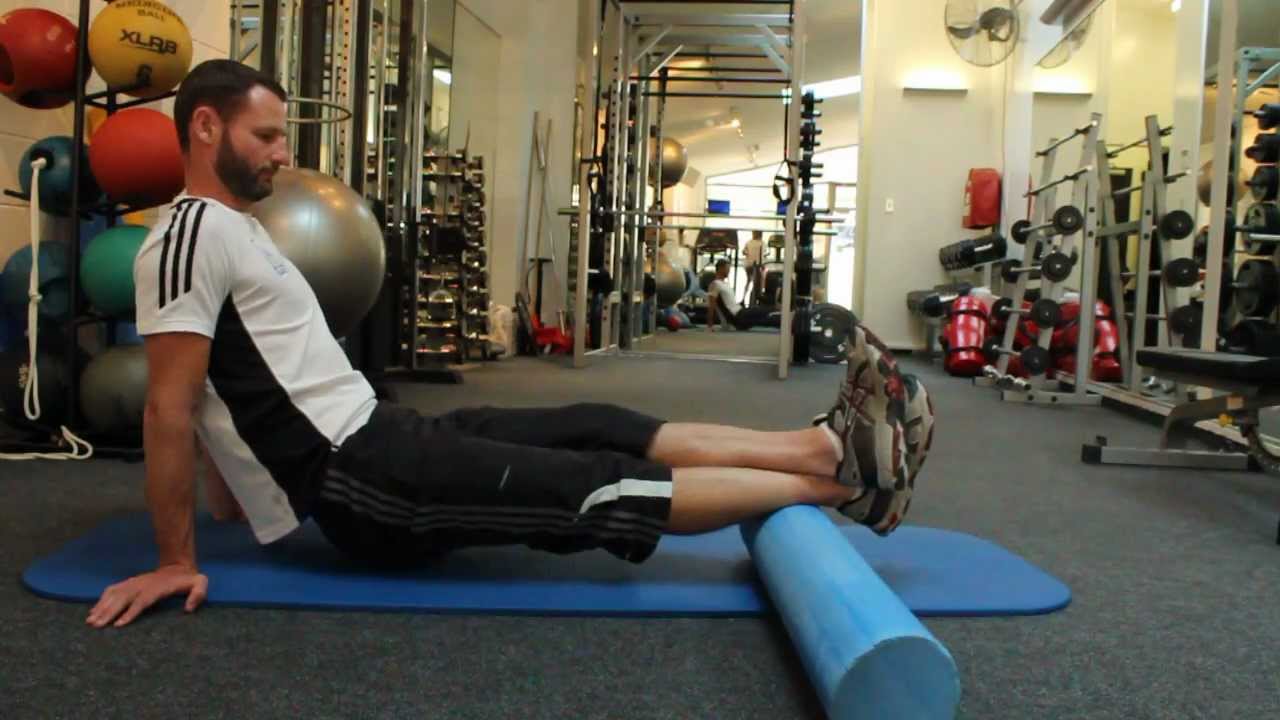 Lower Calf Foam Roller YouTube