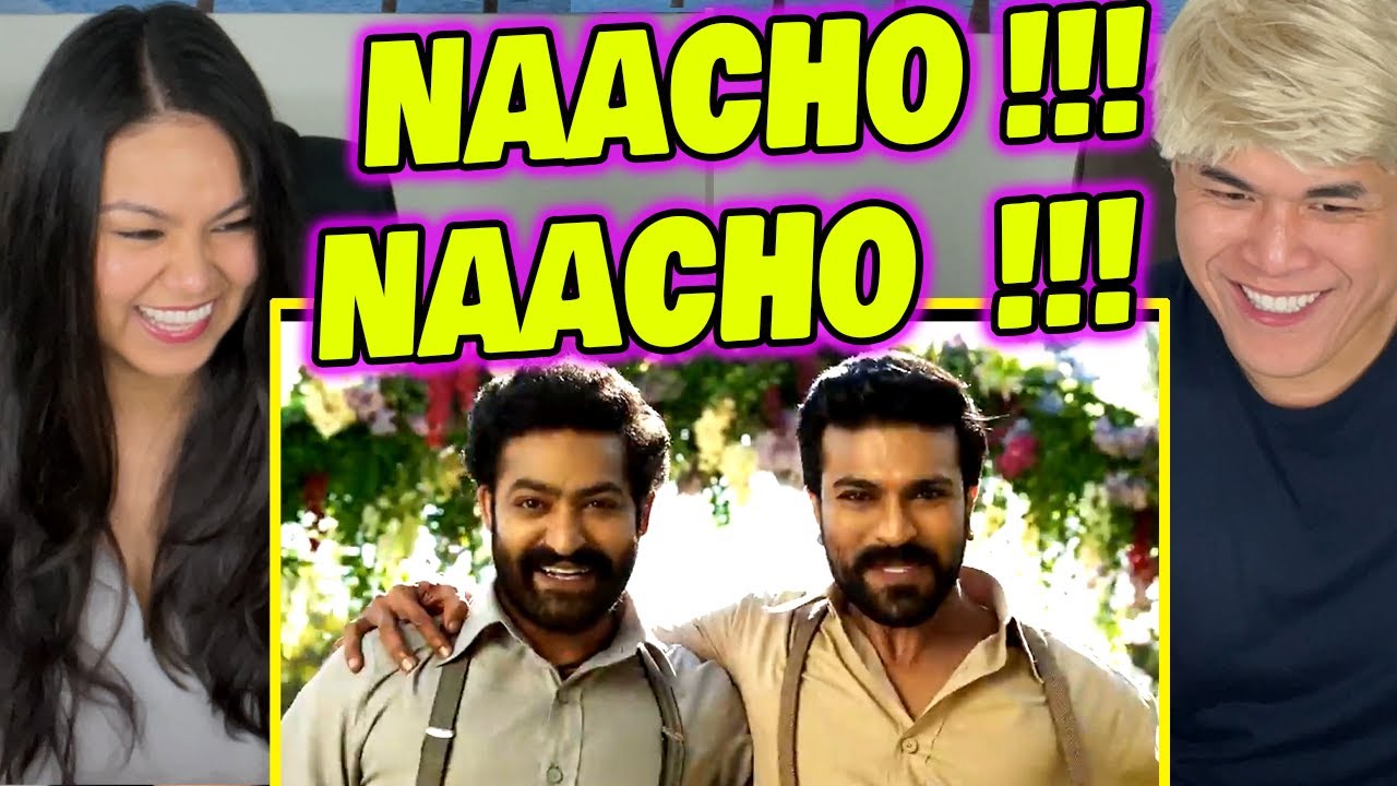 REACTION | Naacho Naacho (Full Video) RRR – NTR, Ram Charan | SS Rajamouli | Vishal Mishra & Rahul