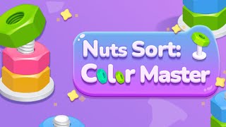 Nuts Sort:Color Master Game Gameplay Video for Android Mobile screenshot 1