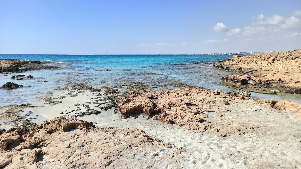 Ayia Napa Rocky Coastline & Blue Sea Waves 🌊 Relaxing Nature Sounds | Cyprus