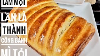 BÁNH MÌ TỎI | Garlic Bread | Butter Garlic Bread Loaf.