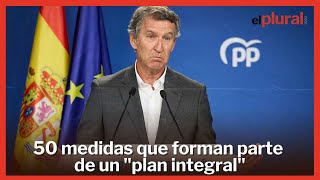 Feijóo anuncia un plan contra el fuego que jamás tomó en Galicia