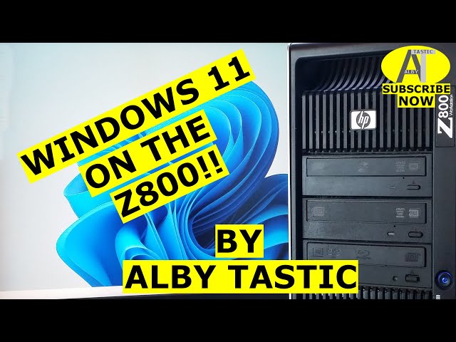 Windows 11 running on the Z800 - YouTube