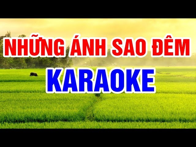 Những Ánh Sao Đêm - Karaoke Nhạc Sống Thanh Ngân