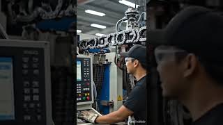 Automated Manufacturing,The Power of Robotics . #modernmachinery#factory #smartmanufacturing#shorts