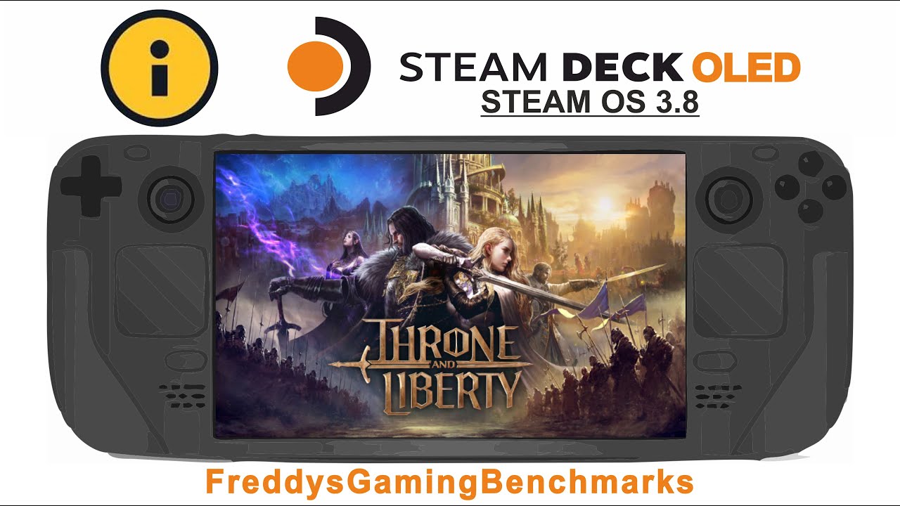 Throne and Liberty (Test 05.2025) on Steam Deck OLED with Steam OS 3.8
