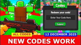 *NEW CODES WORK* Run and Shoot Zombies! ROBLOX | DECEMBER 12, 2025 | ALL CODES screenshot 4