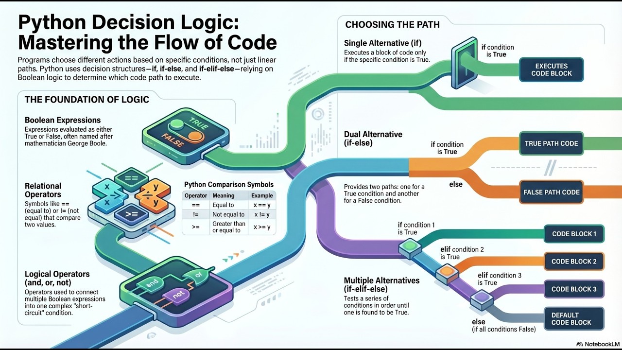 python - python control structures -decision making ... Learn Python: Decision Structures. - YouTube
