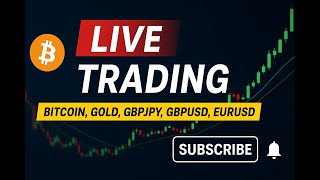 🔴 Live Forex & Crypto Trading | Price Action Strategy on Gold, Bitcoin, EURUSD, GBPUSD