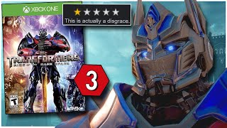 I forced myself to beat the WORST Transformers game