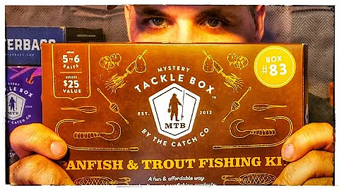 Panfish and Trout Fishing Tackle Box ( Mystery Tackle Box )
