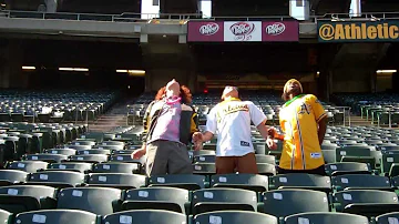 Bernie Lean Oakland A's Athletics (by ATM & IMD) Bernie Dance