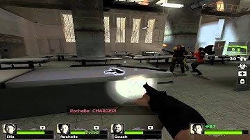 Left4Dead2 On the Custom Map Death Aboard 2 Part1: Theres a Pink Zombie!