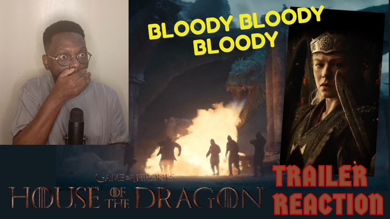 THE WRATH OF THE DRAGON || HOUSE OF THE DRAGON SEASON 3 TEASER TRAILER REACTION