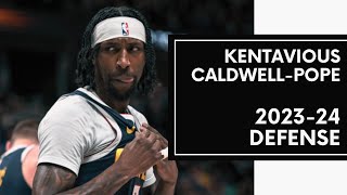 Kentavious Caldwell-Pope Defensive Highlights 2023-24 Denver Nuggets NBA