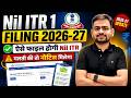 Nil ITR 1 Filing 2026-27 | How to File Nil Income Tax Return | Zero ITR Filing Online 2026-27