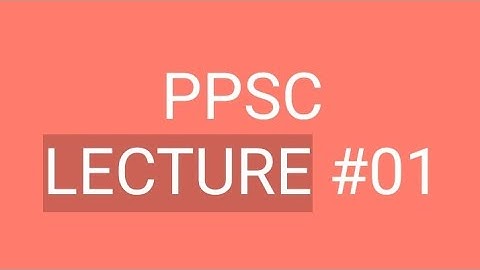PPSC LECTURER mathematics Preparation past paper 2015 (1 to5) lecture#1