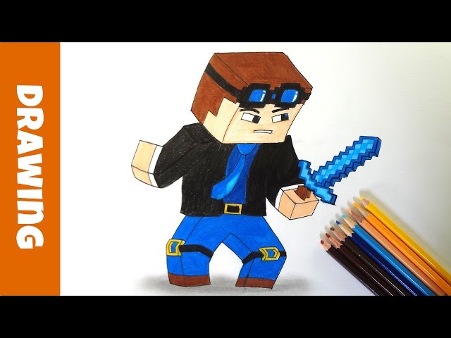 The Diamond Minecart Drawings