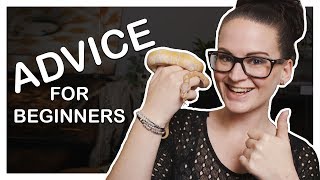 Advice For Beginner Snake Owners