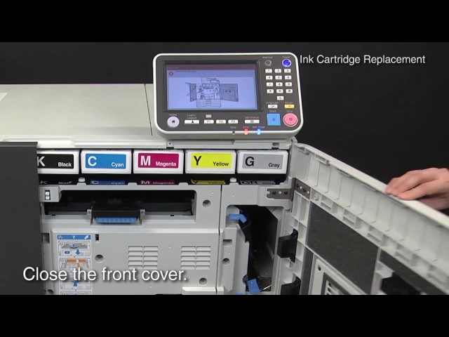 ◆RISO GDインクBLACK S-7303 2025/07/16　317 RISO ComColor GD Instruction of Replacing the Ink Cartridge ＜RISO