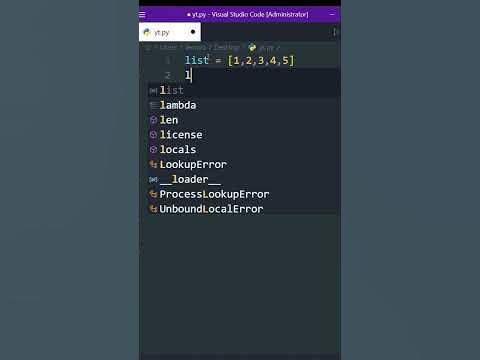 How to remove last element of the list in python. - YouTube