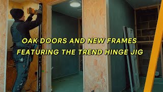 HOW TO INSTALL NEW FRAMES AND DOORS!🚪
