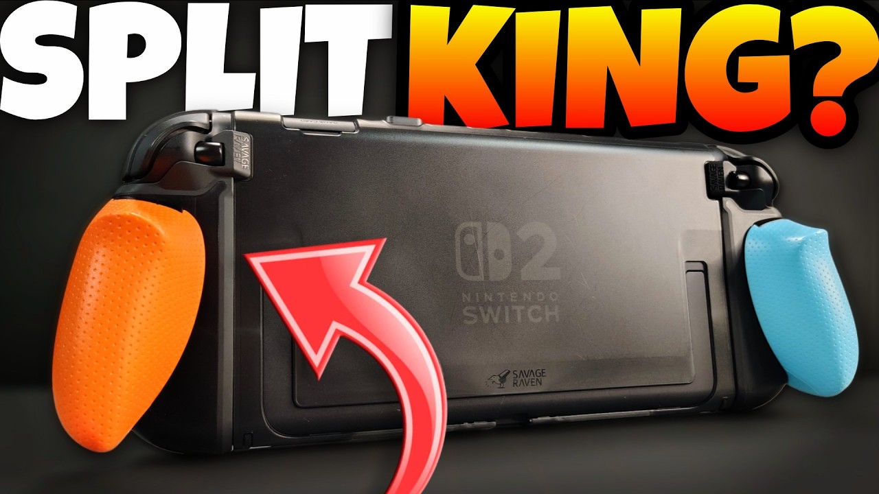 Switch 2 Split Grip That ACTUALLY Delivers? | Savage Raven Fission Grip For Nintendo Switch 2 🔥