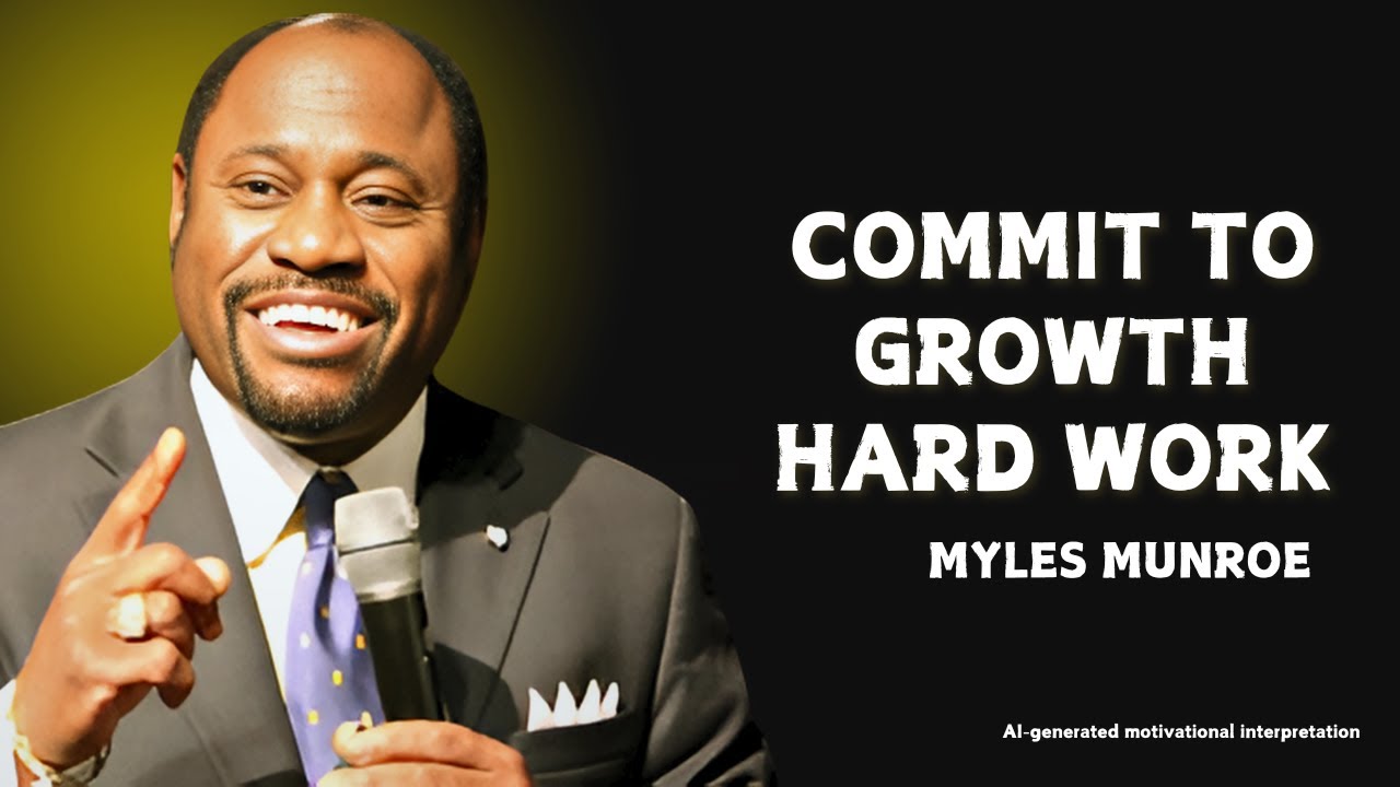 Овладейте собой и добейтесь успеха: сила упорного труда — мотивационная речь Майлза Манро.