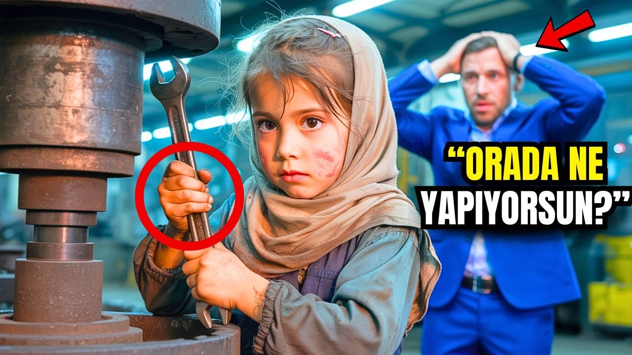 Fakir kız fabrikadaki makineyi onardı, milyoner neye uğradığını şaşırdı!