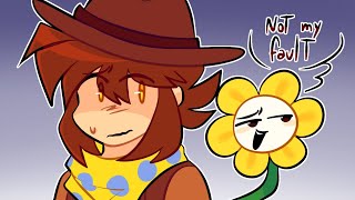 • Clover's traumatic experience in the underground - Trashpost (Undertale Yellow)•