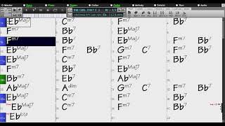 BACKING TRACK - THE GIRL THAT I MARRY (Irving Berlin) Eb 112 BPM JAZZ WALTZ