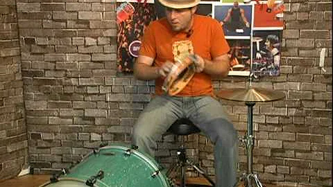 Pandeiro with Drum Set: New Orleans Second Line & ...