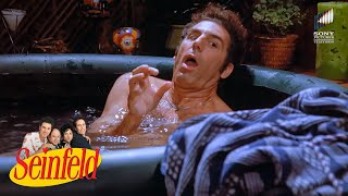 Kramer Freezes in His Hot Tub | Seinfeld