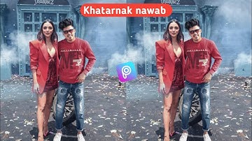 Khatarnak nawab bhool bhulaiya poster editing | movie poster editing | khatarnak nawab editing