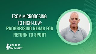 How to Progress Rehab: From Microdosing to High-Intensity Training |  PT Pro Talk Podcast