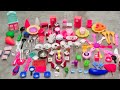 3 Minutes Satisfying with Unboxing Hello Kitty Sanrio Kitchen Set | Cute ASMR Miniature Kitchen Set
