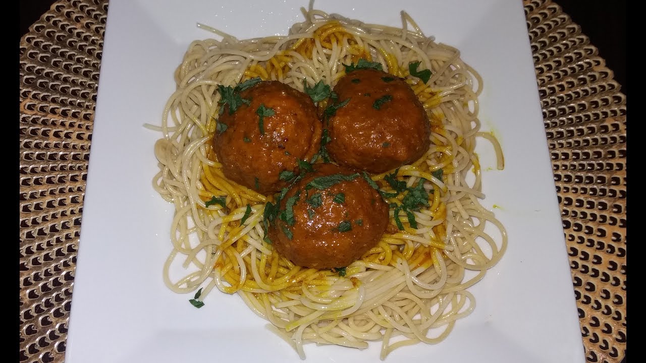 Curry Chicken Meatballs From Scratch YouTube