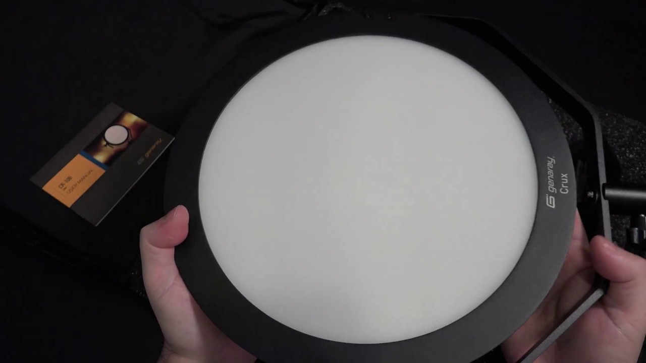 Genaray Crux 10" Round Bi-Color LED Light Unboxing