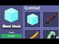 Ghost block is back try it fast  roblox bedwars