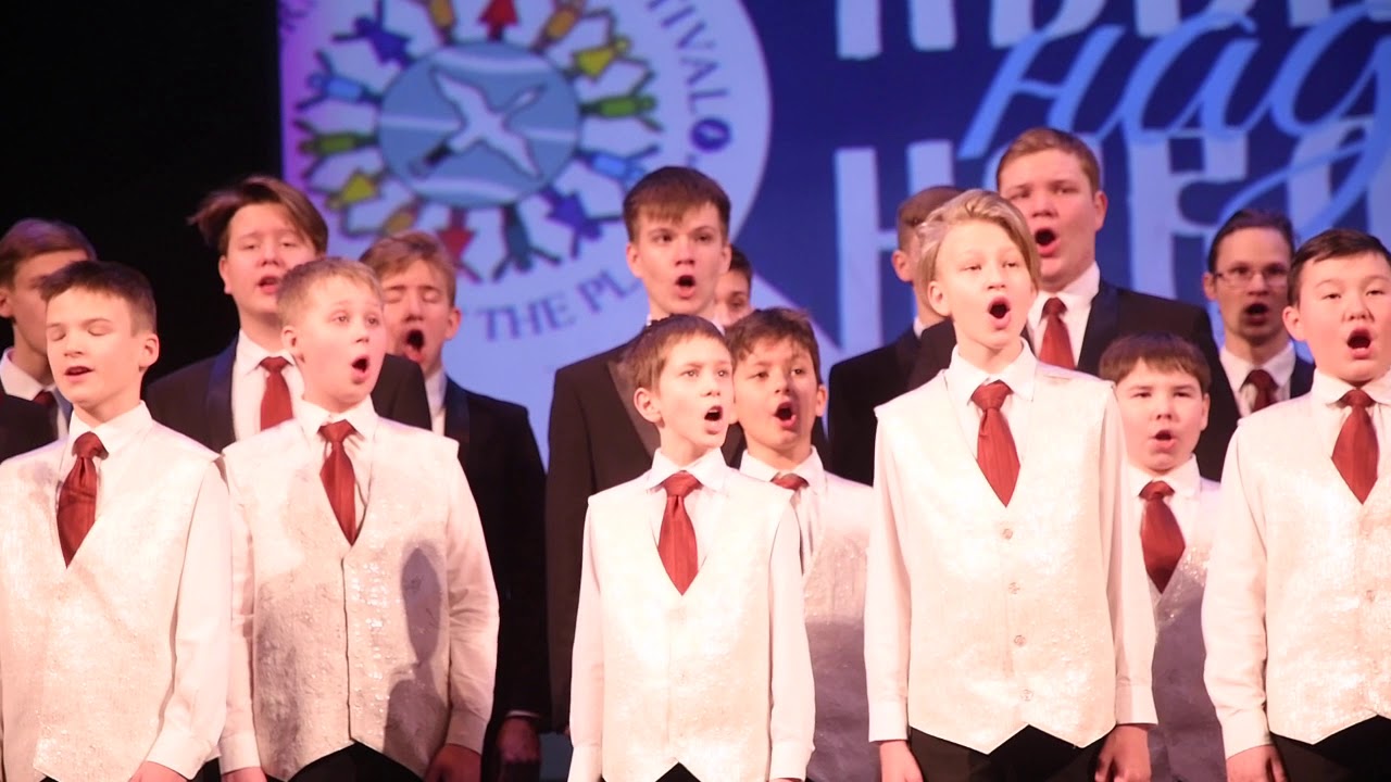 Хор Молодость (Челябинск) на фестивале "Песня над Невой"