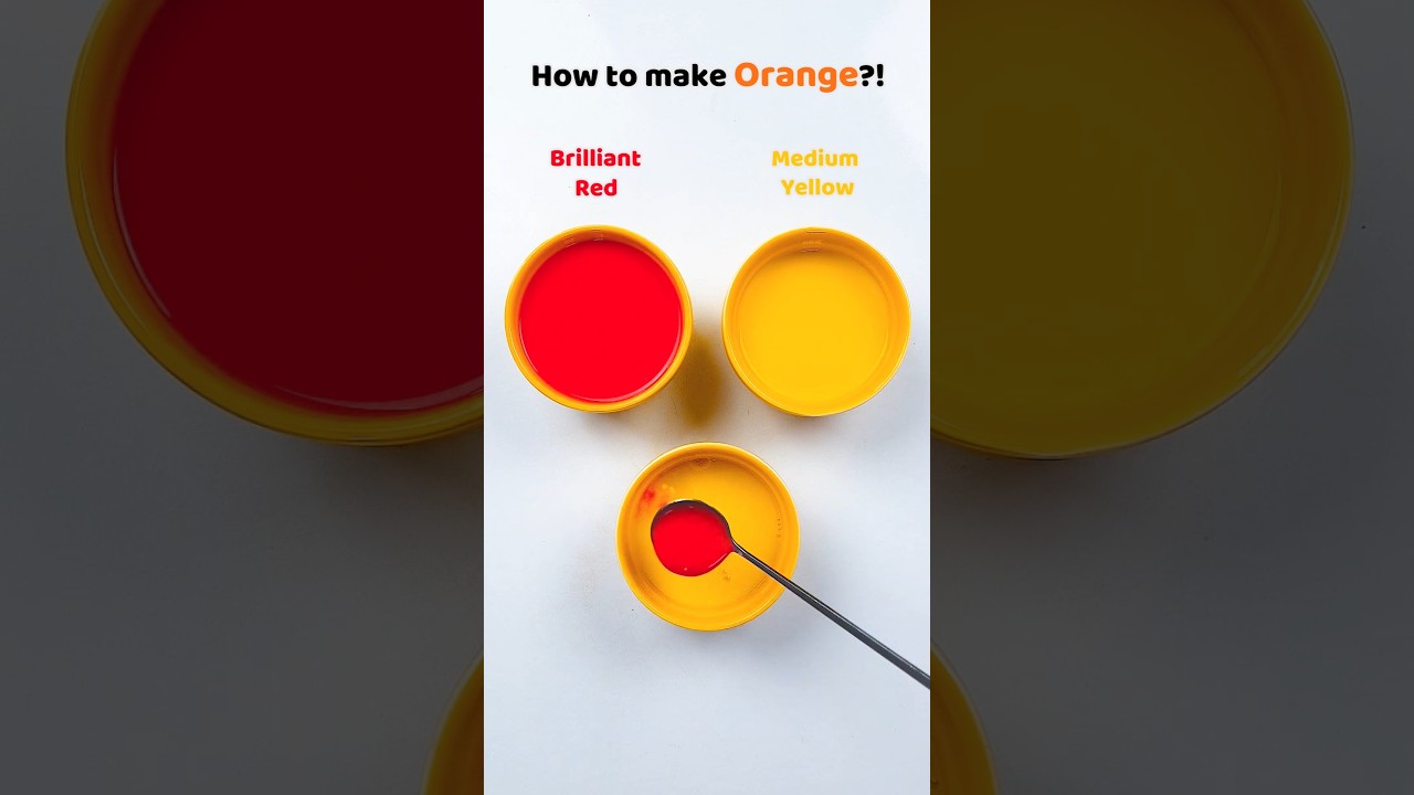 How to make Orange?! 