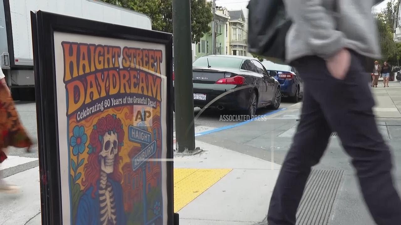 San Francisco celebrates 60 Years of Grateful Dead's psychedelic sound in Golden Gate Park