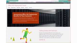 FastTrack Getting Started Portal walkthrough