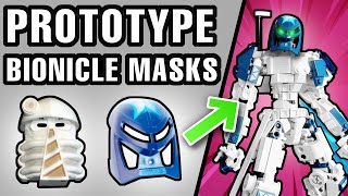 Using PROTOTYPE Bionicle Masks To Build LEGO MOCs