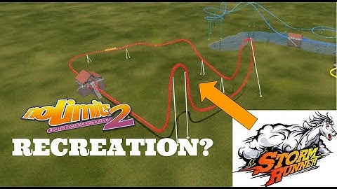 Storm Runner - If the PARK MAP was ACCURATE! NoLimits 2