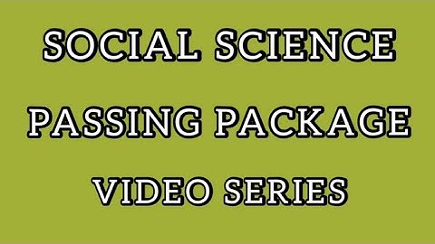 SSLC SOCIAL SCIENCE PASSING PACKAGE PART-3 FOR SSLC EXAM 2021