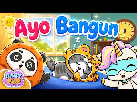 Ayo Bangun Pagi 🎵 Lagu Anak Indonesia | Are You Sleeping, Brother John? | Baby Pop