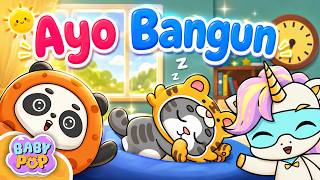 Ayo Bangun - Lagu Anak Indonesia | Are You Sleeping, Brother John? | Baby Pop